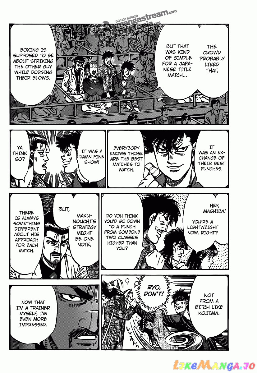 Hajime no Ippo Chapter 940 - page 6