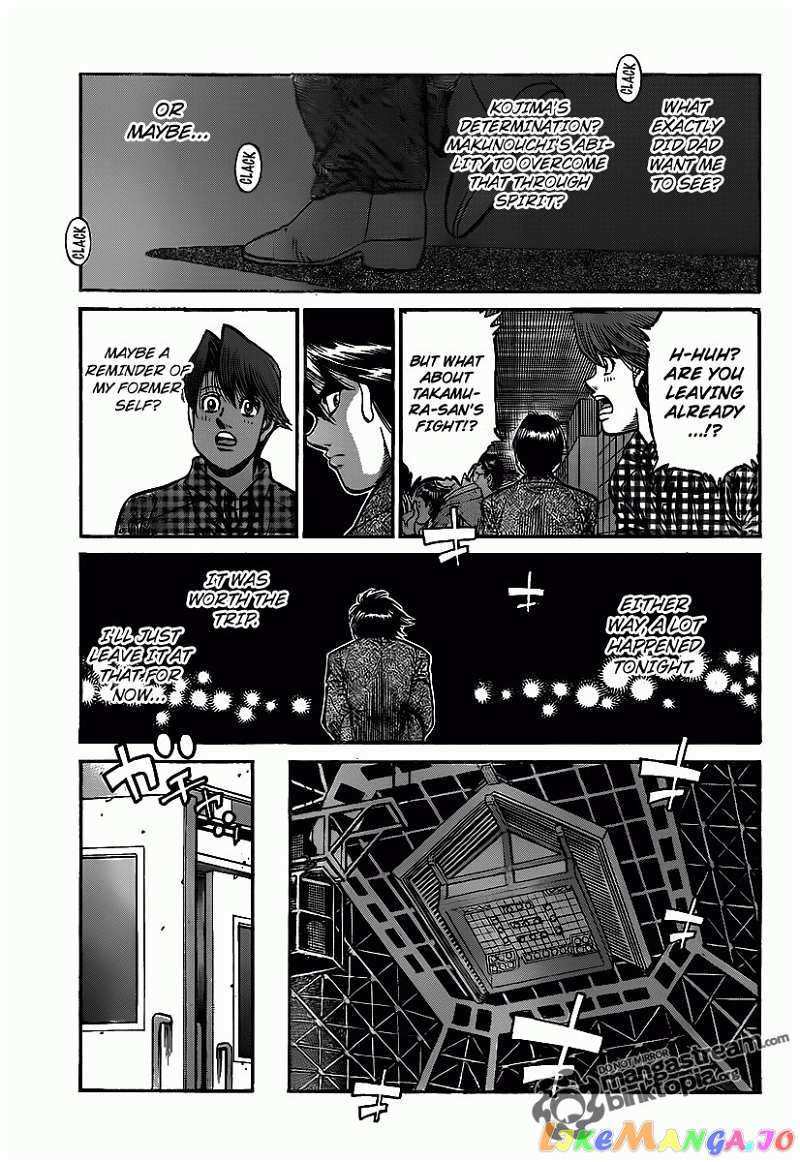 Hajime no Ippo Chapter 940 - page 9