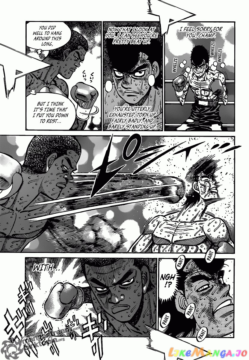 Hajime no Ippo Chapter 942 - page 14