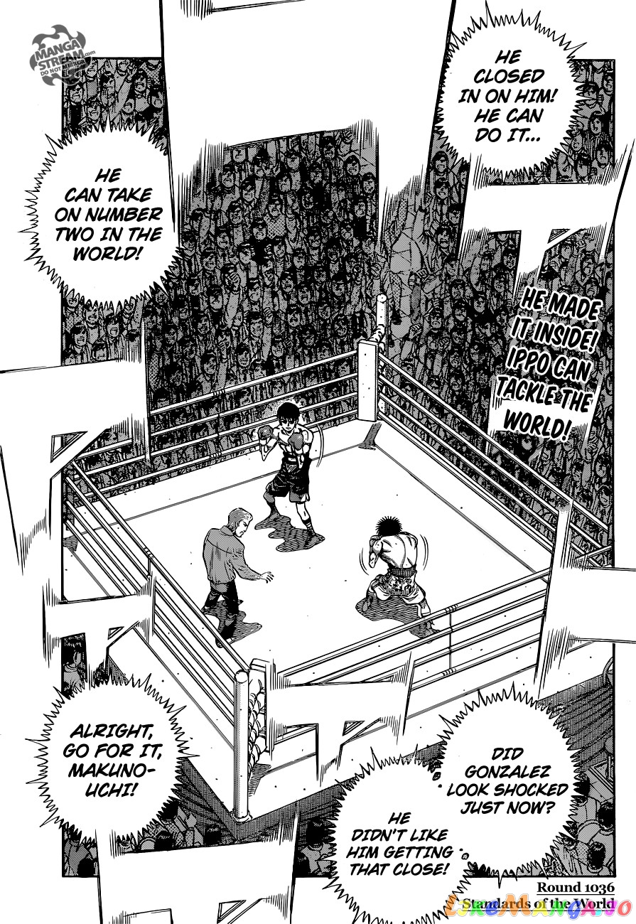 Hajime no Ippo Chapter 1036 - page 4