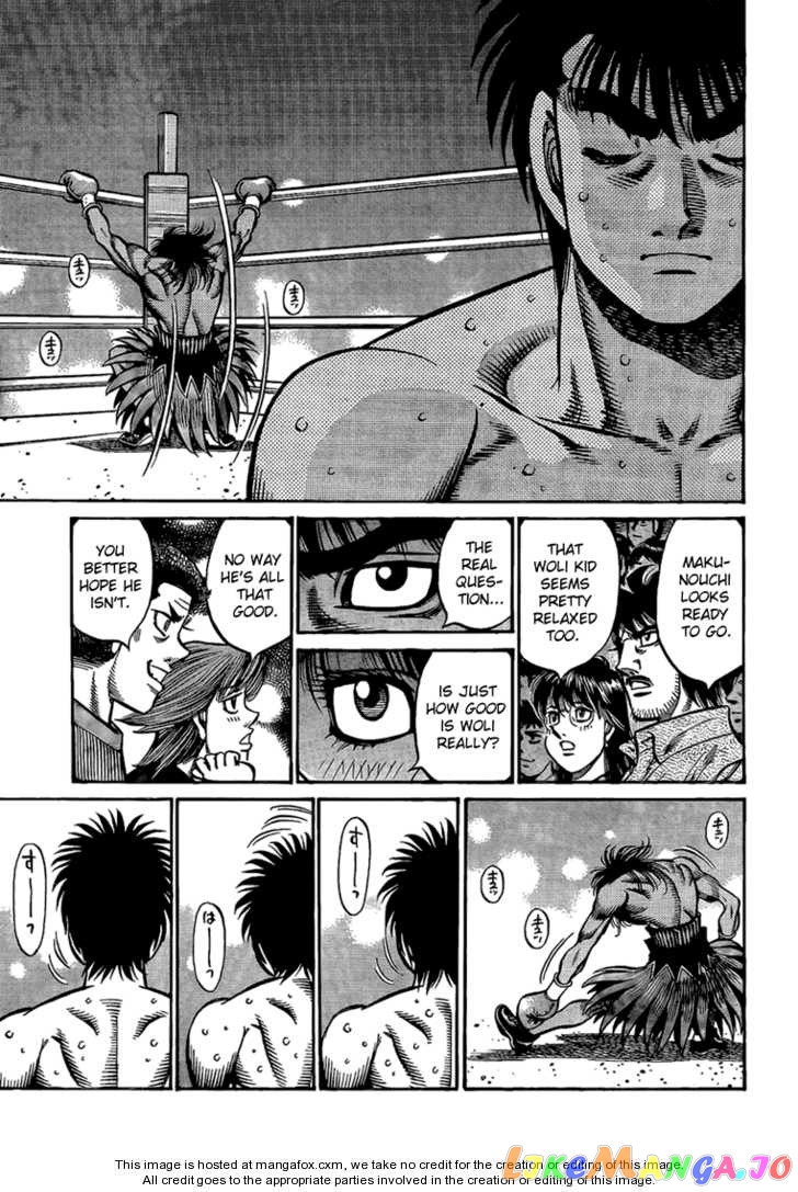 Hajime no Ippo Chapter 865 - page 14