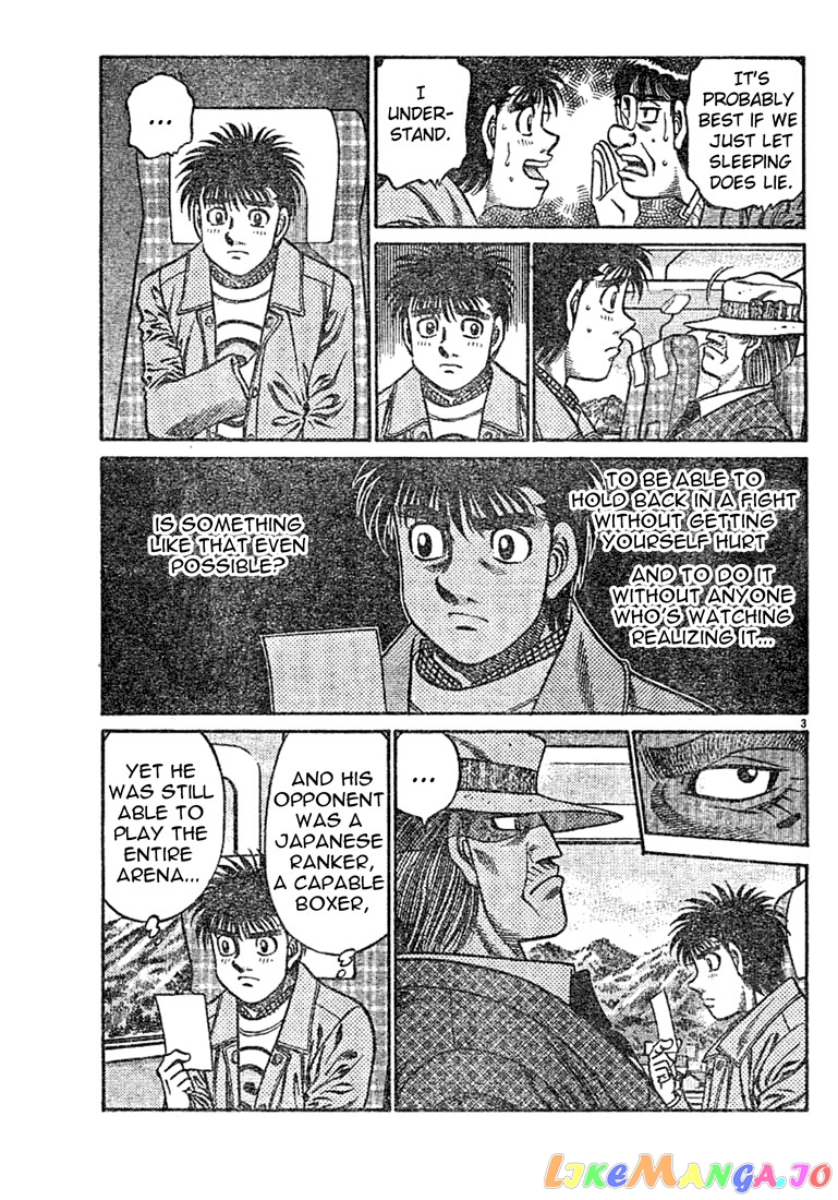 Hajime no Ippo Chapter 759 - page 3