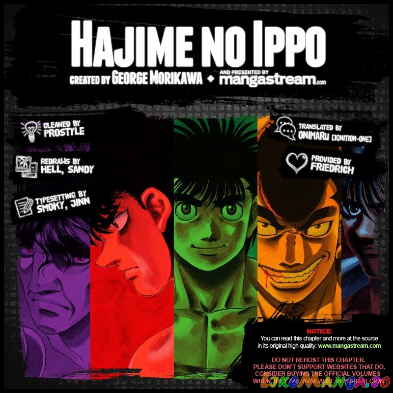 Hajime no Ippo Chapter 1007 - page 2