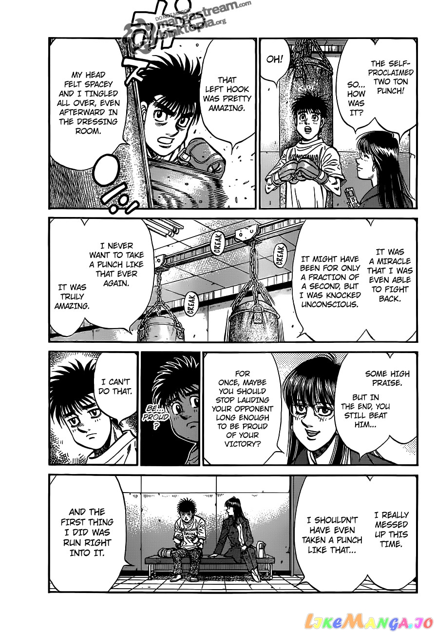 Hajime no Ippo Chapter 945 - page 3