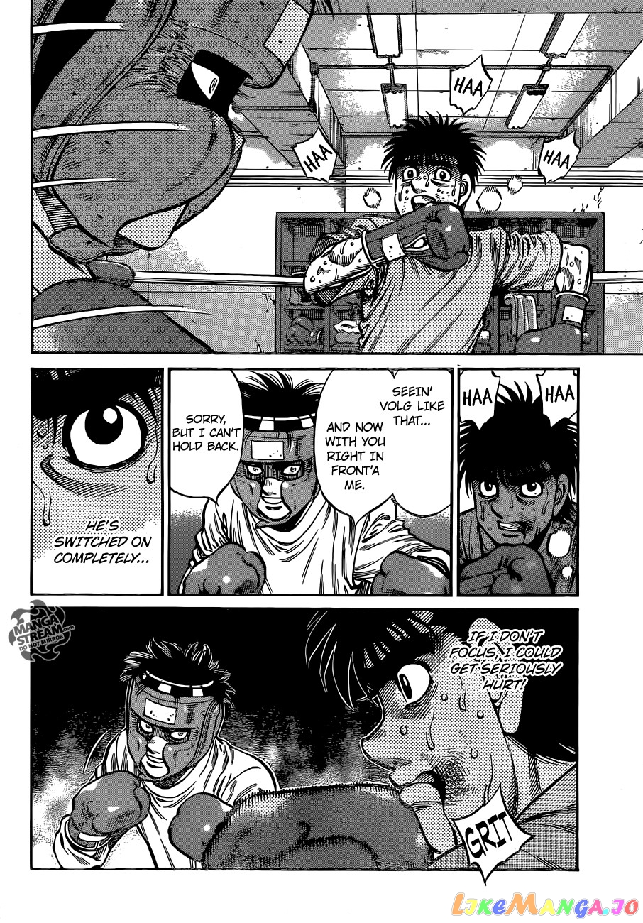 Hajime no Ippo Chapter 1008 - page 14