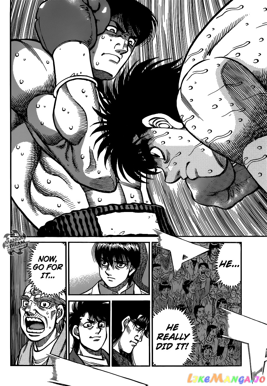 Hajime no Ippo Chapter 1039 - page 8