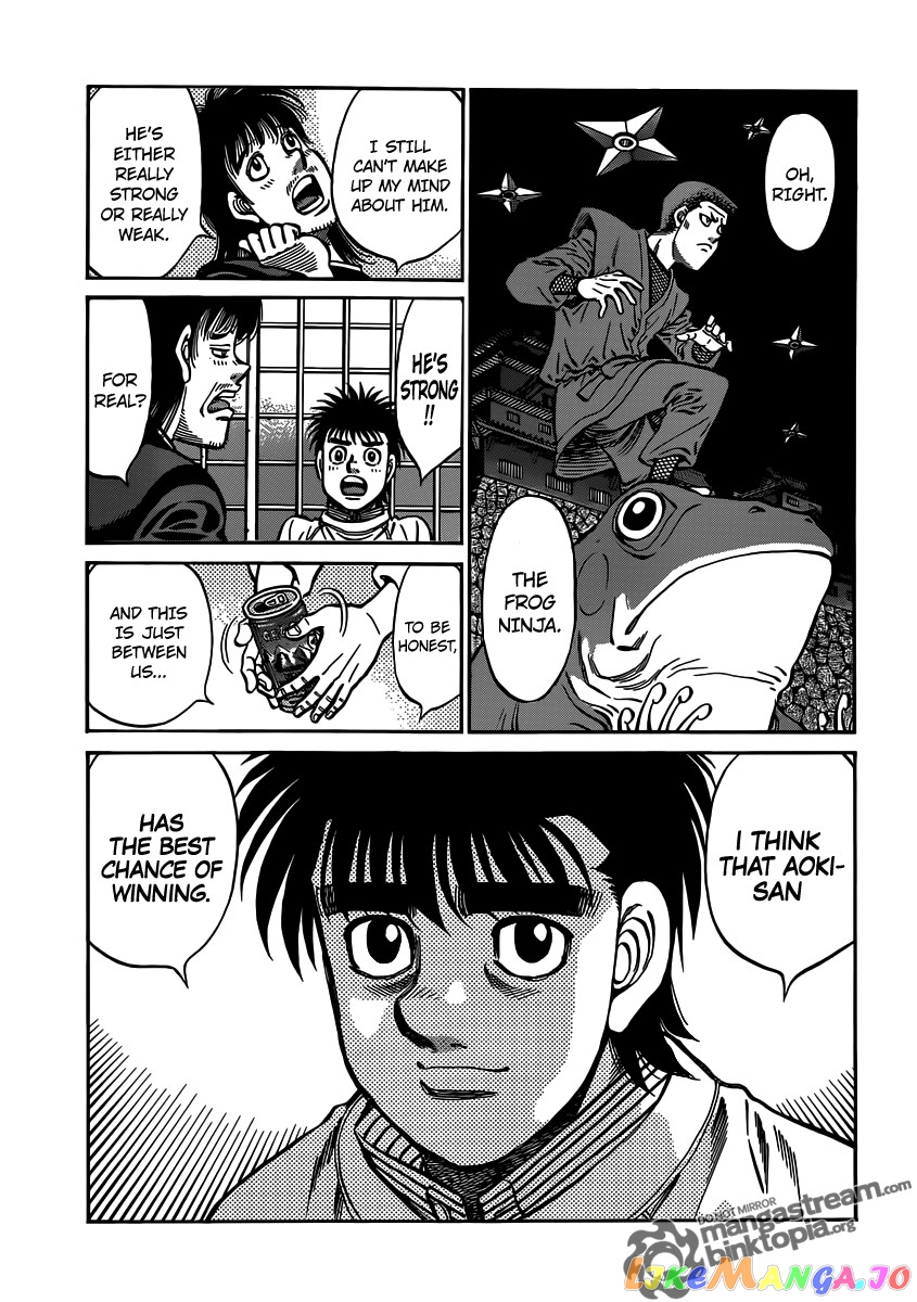 Hajime no Ippo Chapter 947 - page 14