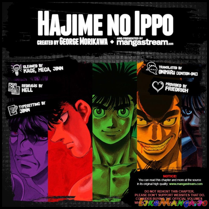 Hajime no Ippo Chapter 1010 - page 2