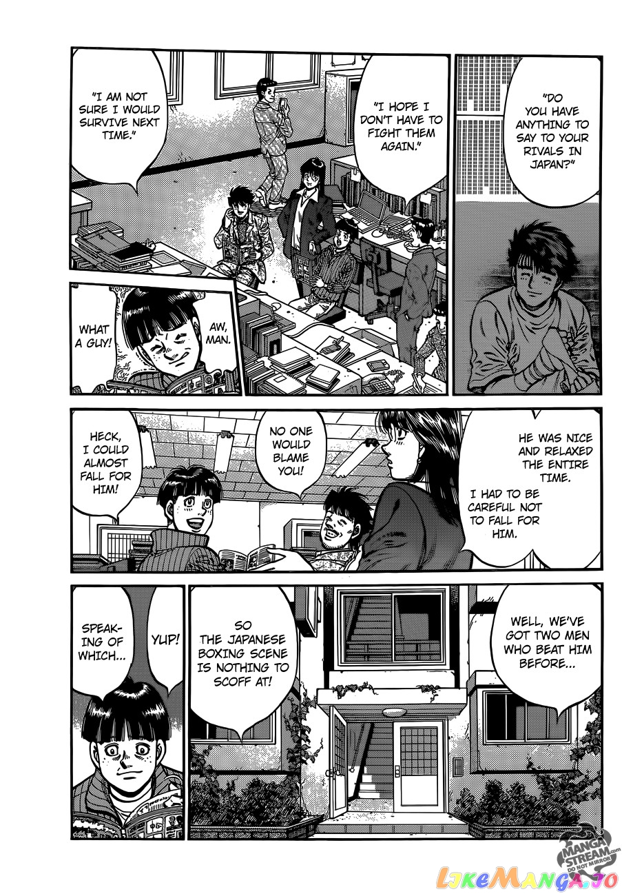Hajime no Ippo Chapter 1010 - page 4