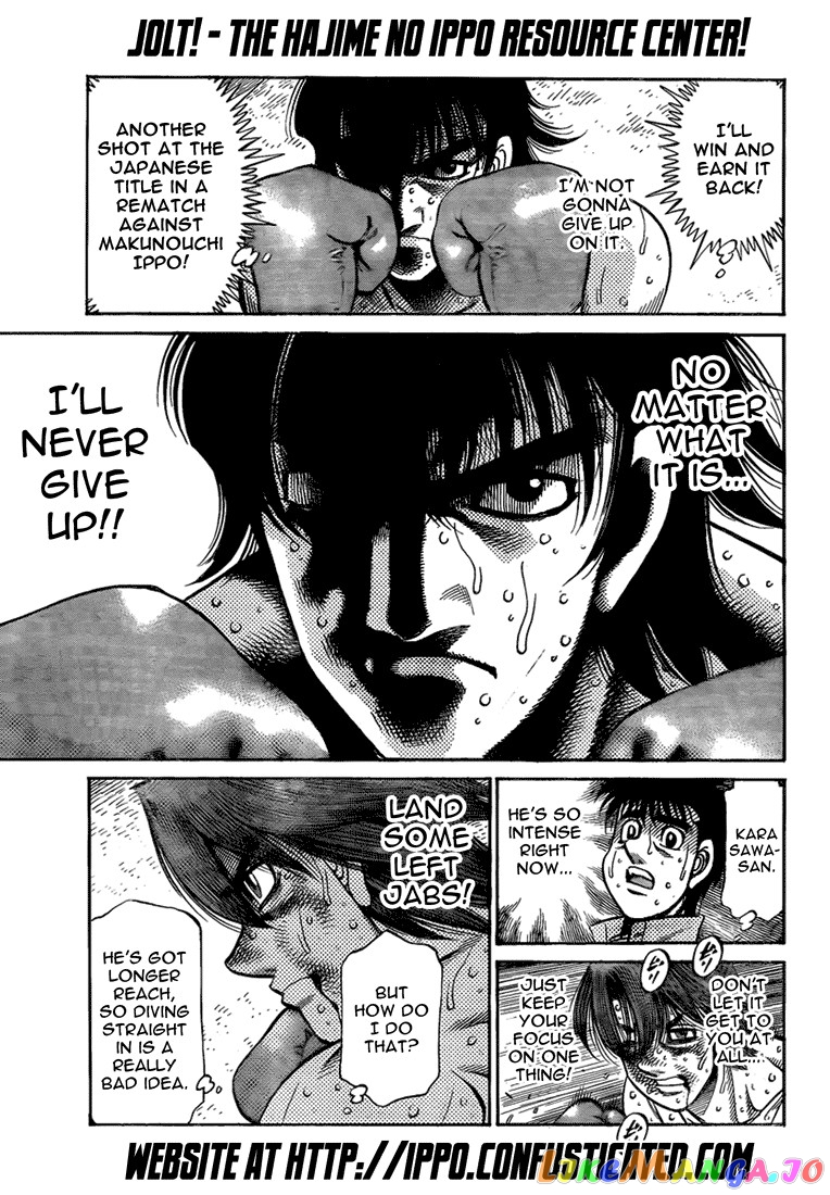 Hajime no Ippo Chapter 907 - page 8