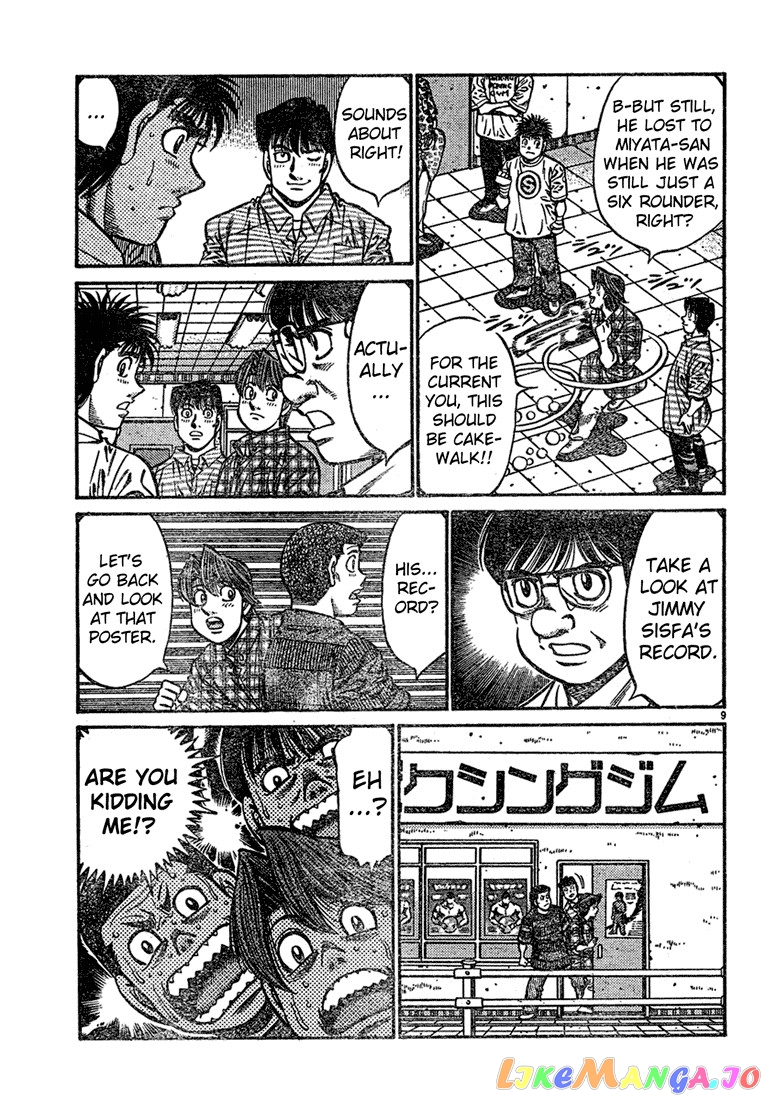 Hajime no Ippo Chapter 727 - page 9