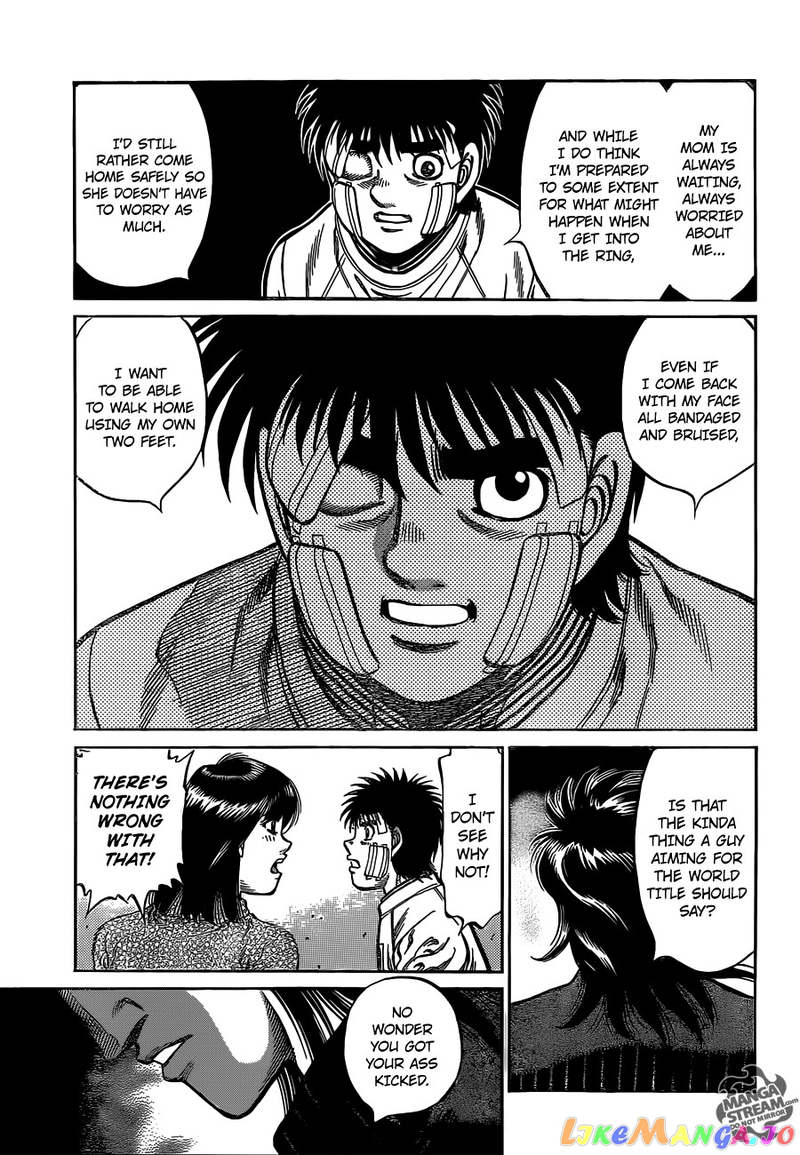 Hajime no Ippo Chapter 1011 - page 16