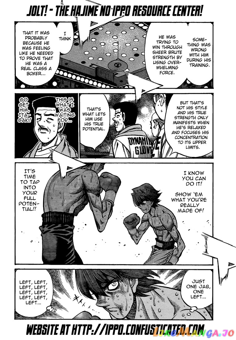 Hajime no Ippo Chapter 908 - page 12