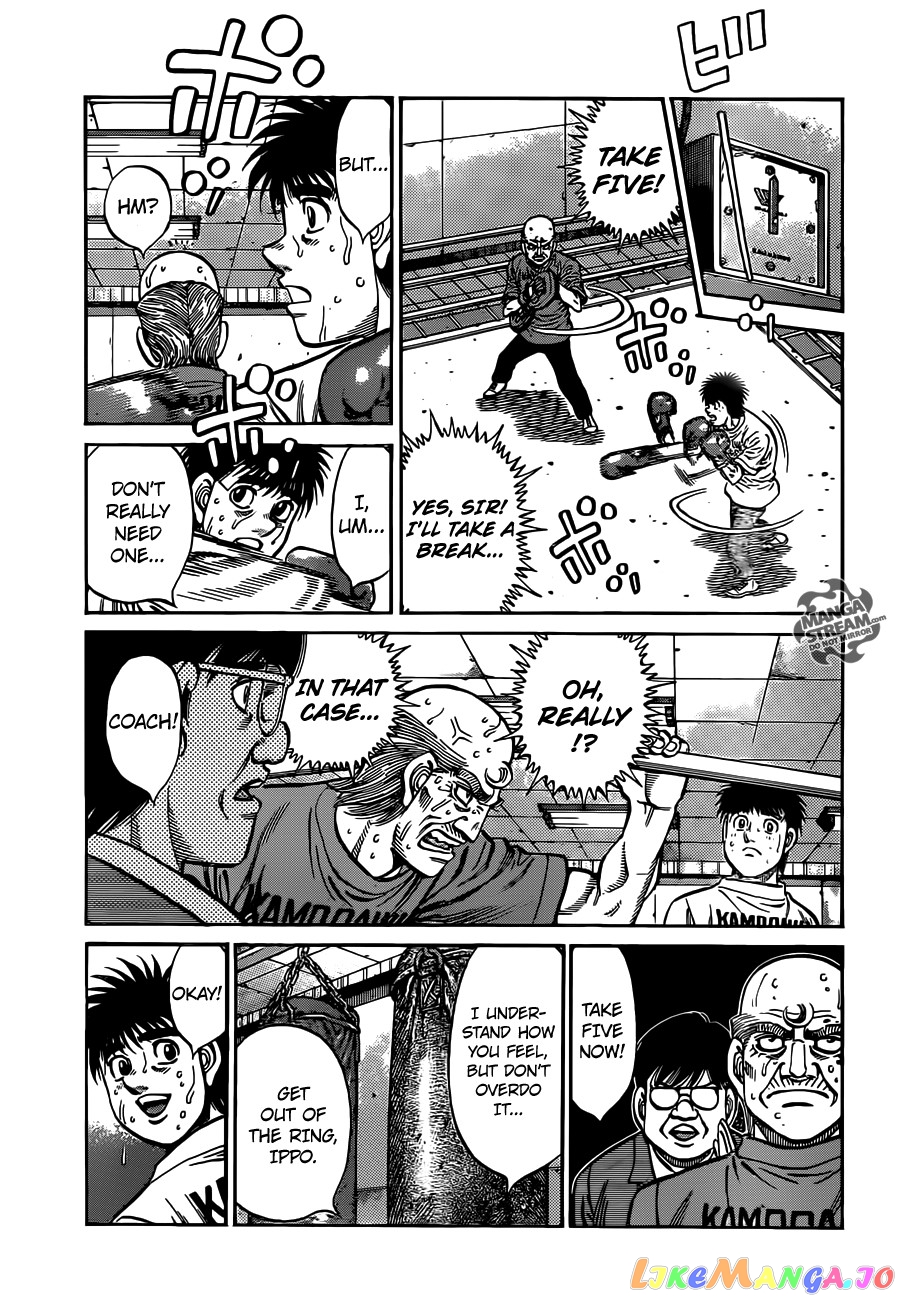 Hajime no Ippo Chapter 1012 - page 6