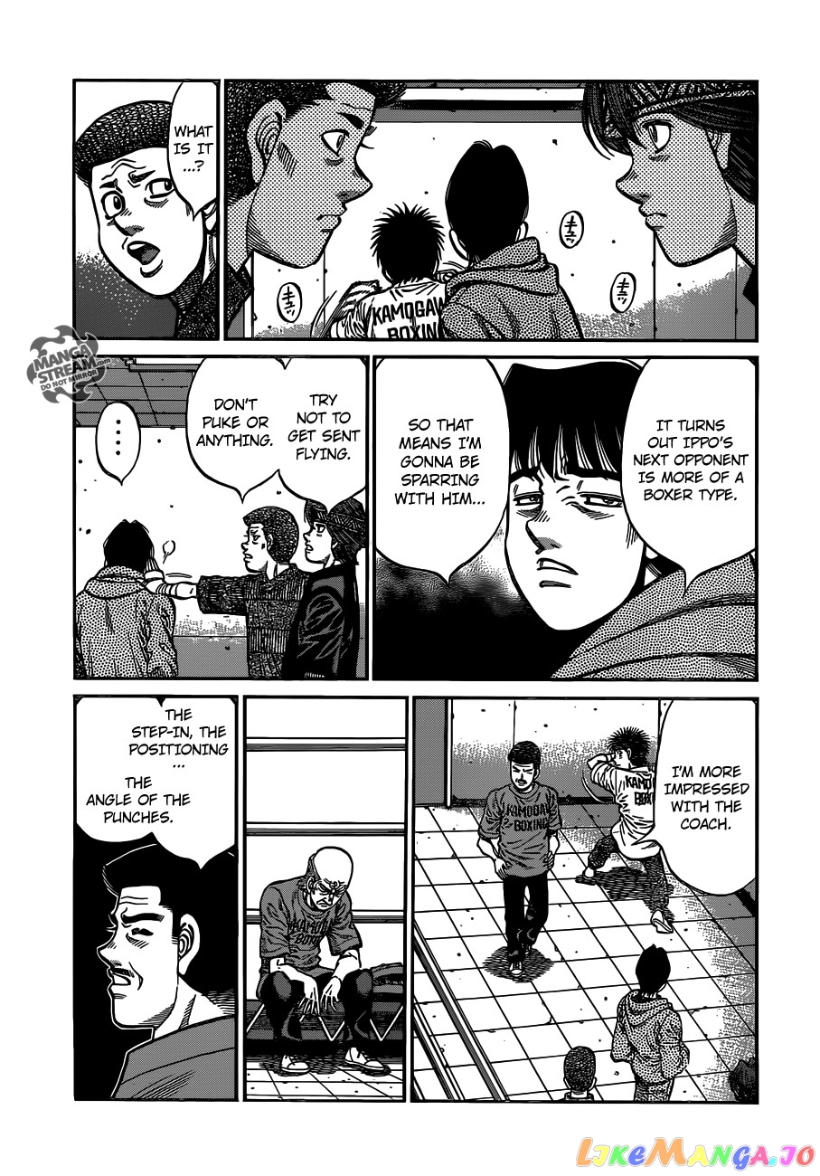 Hajime no Ippo Chapter 1012 - page 8