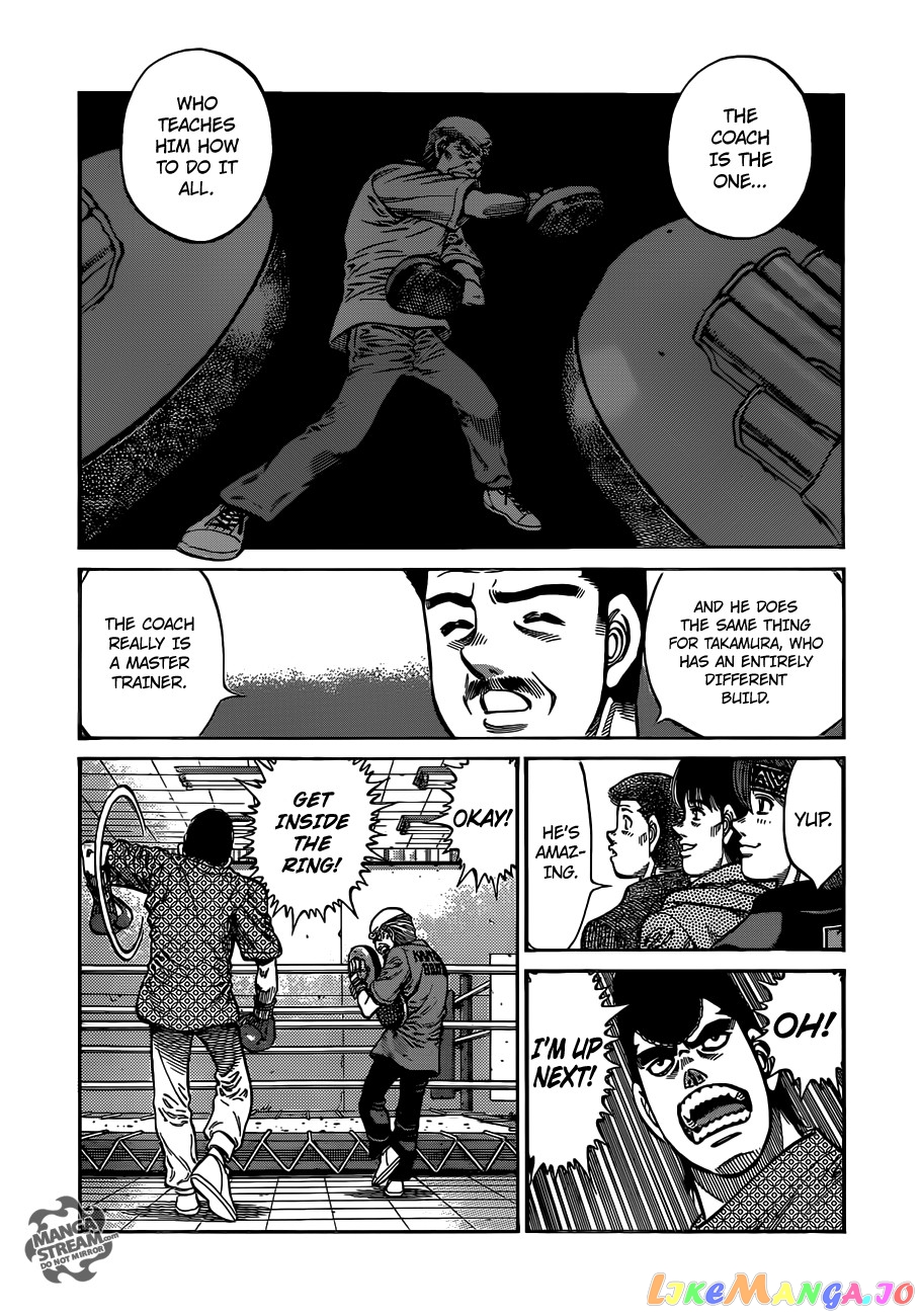 Hajime no Ippo Chapter 1012 - page 9