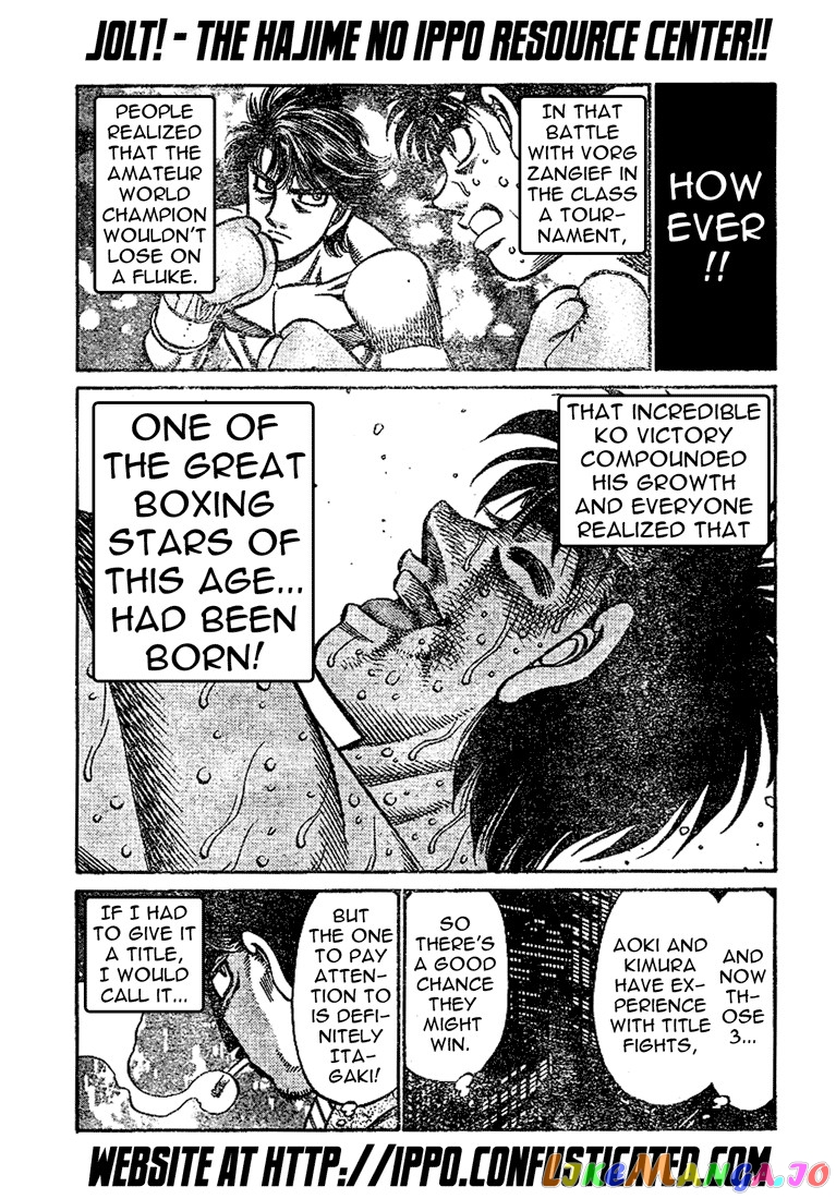 Hajime no Ippo Chapter 793 - page 13