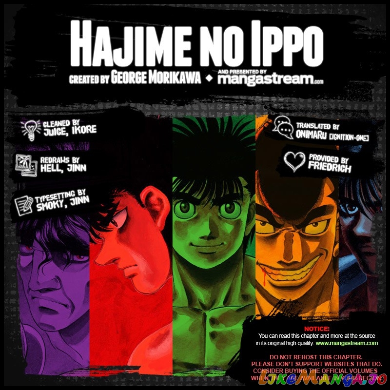 Hajime no Ippo Chapter 1013 - page 2