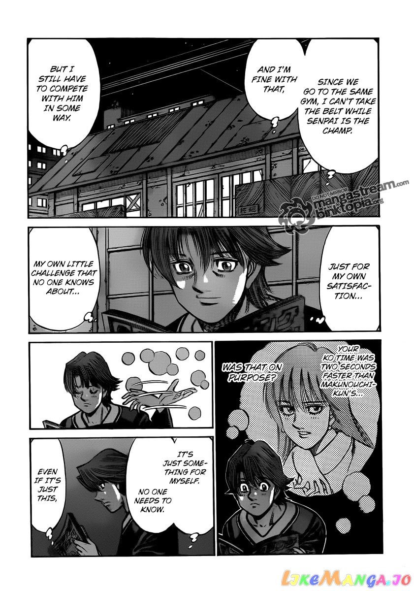 Hajime no Ippo Chapter 952 - page 12