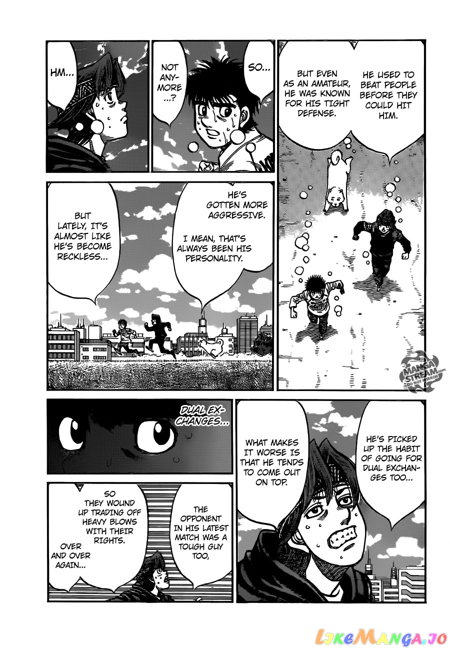 Hajime no Ippo Chapter 1014 - page 5