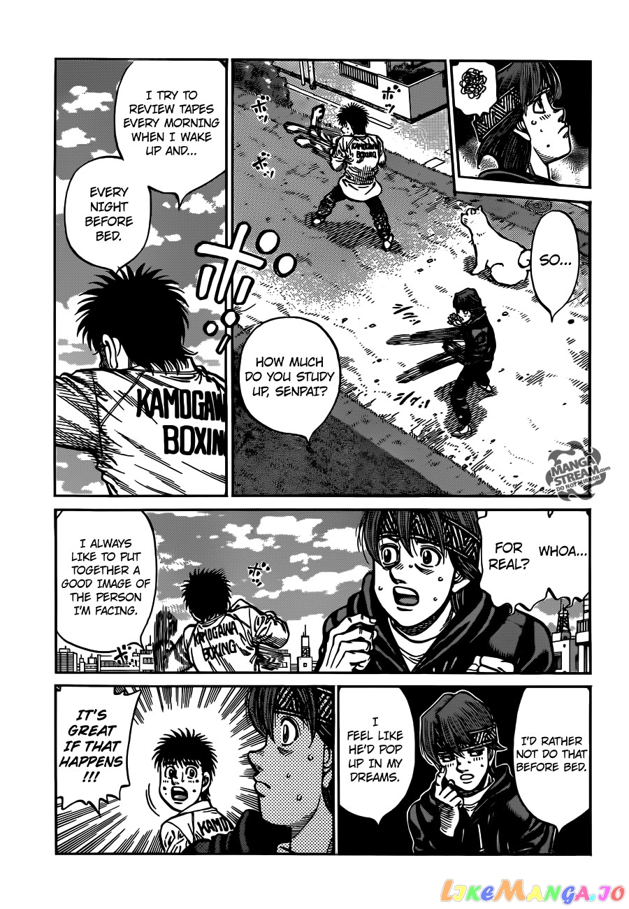 Hajime no Ippo Chapter 1014 - page 7