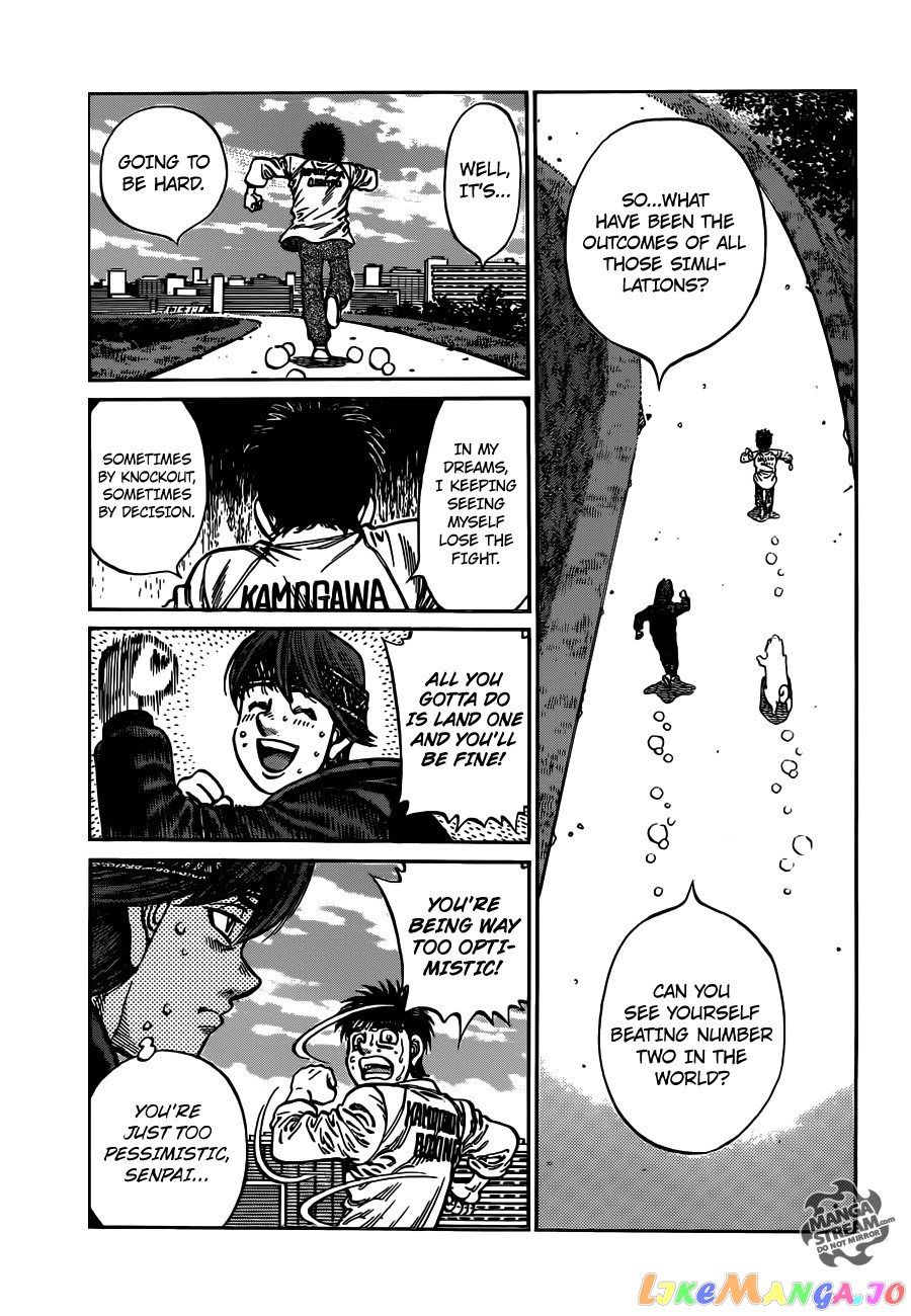 Hajime no Ippo Chapter 1014 - page 9