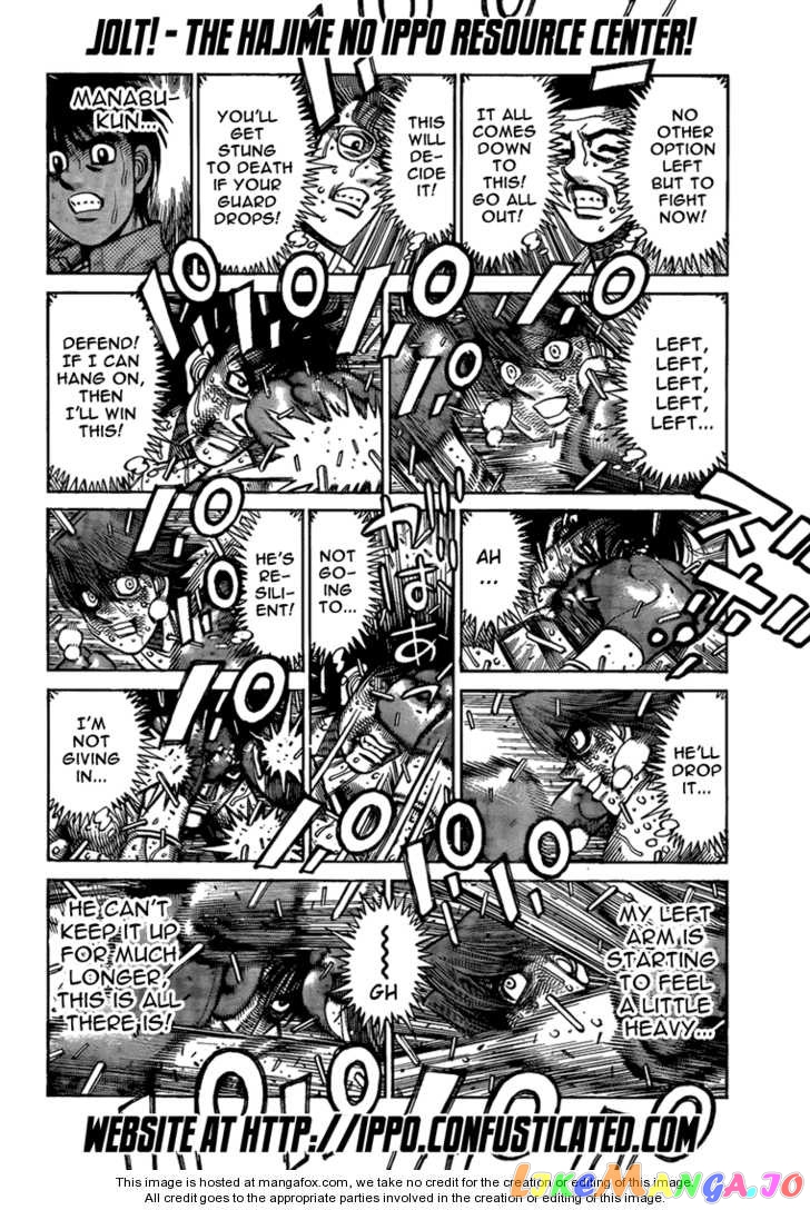 Hajime no Ippo Chapter 910 - page 8