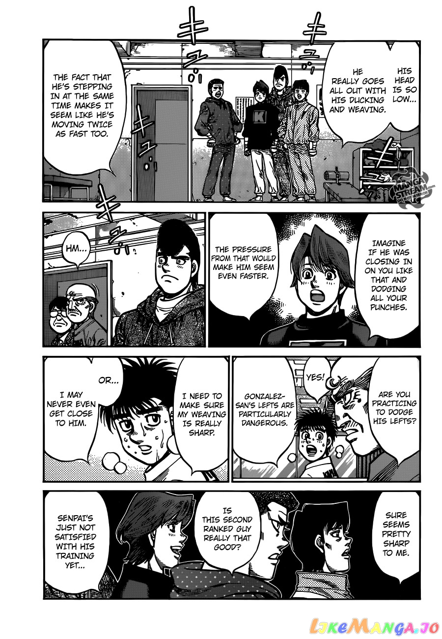 Hajime no Ippo Chapter 1015 - page 4