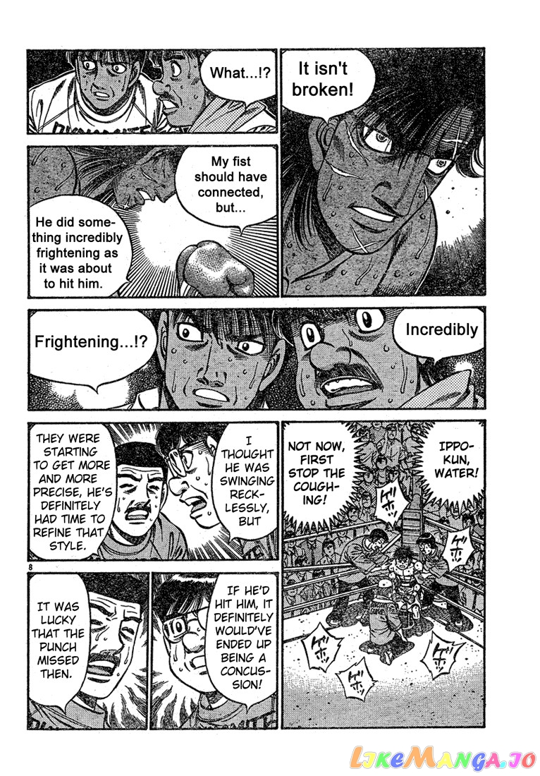 Hajime no Ippo Chapter 732 - page 8