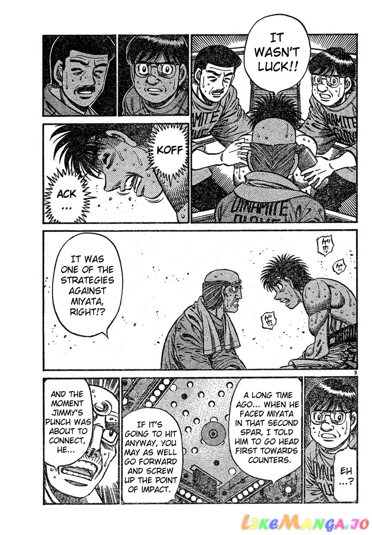 Hajime no Ippo Chapter 732 - page 9