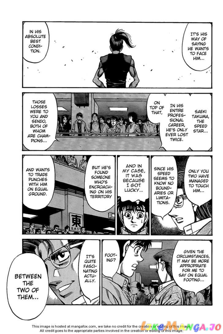 Hajime no Ippo Chapter 911 - page 5