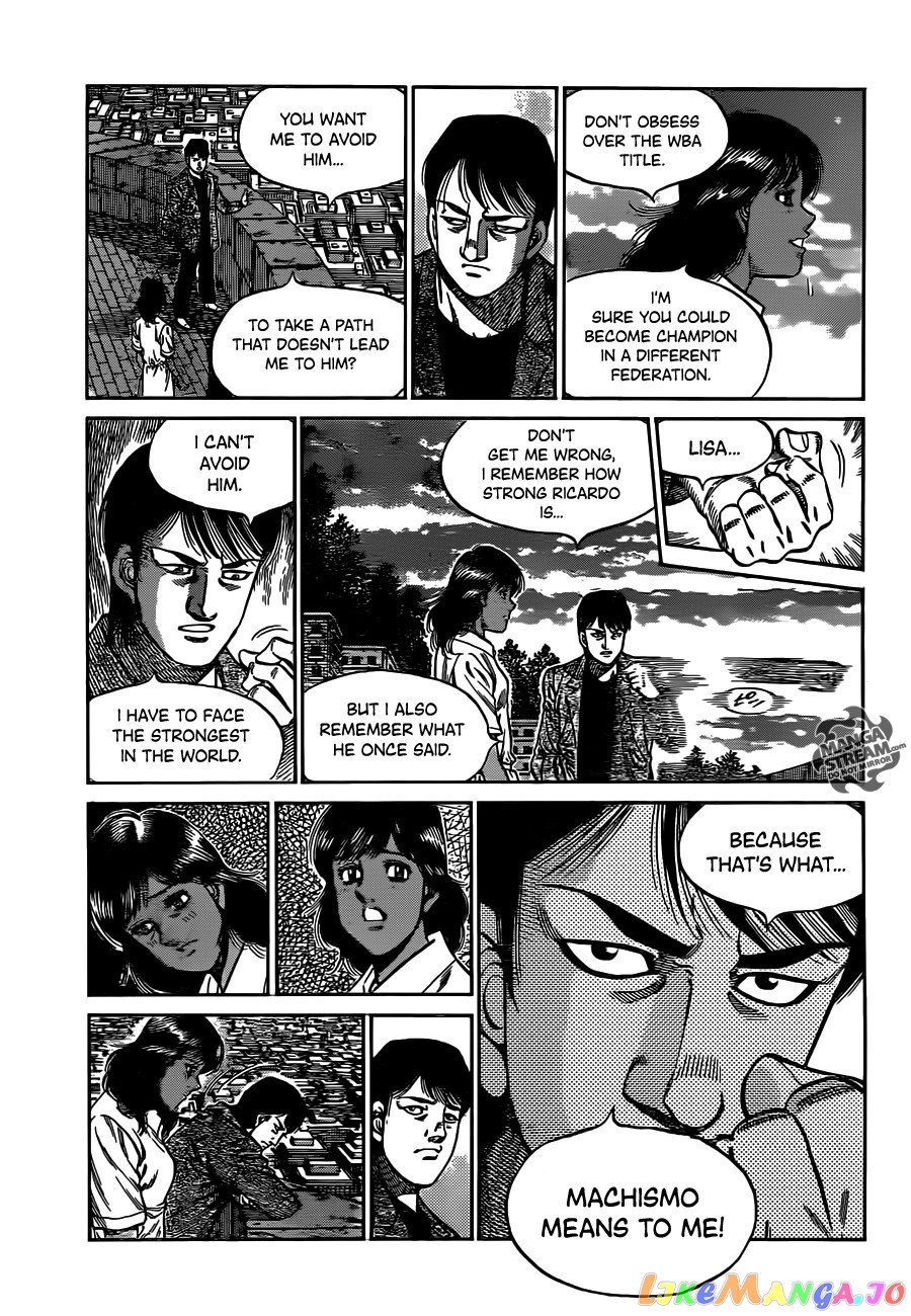 Hajime no Ippo Chapter 1016 - page 4