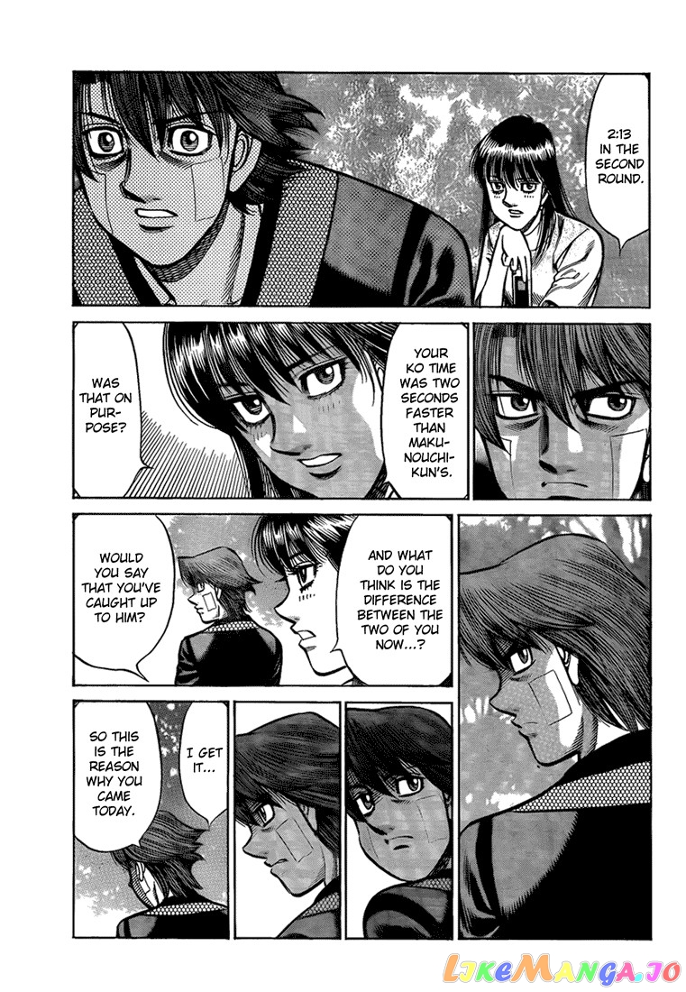 Hajime no Ippo Chapter 914 - page 13