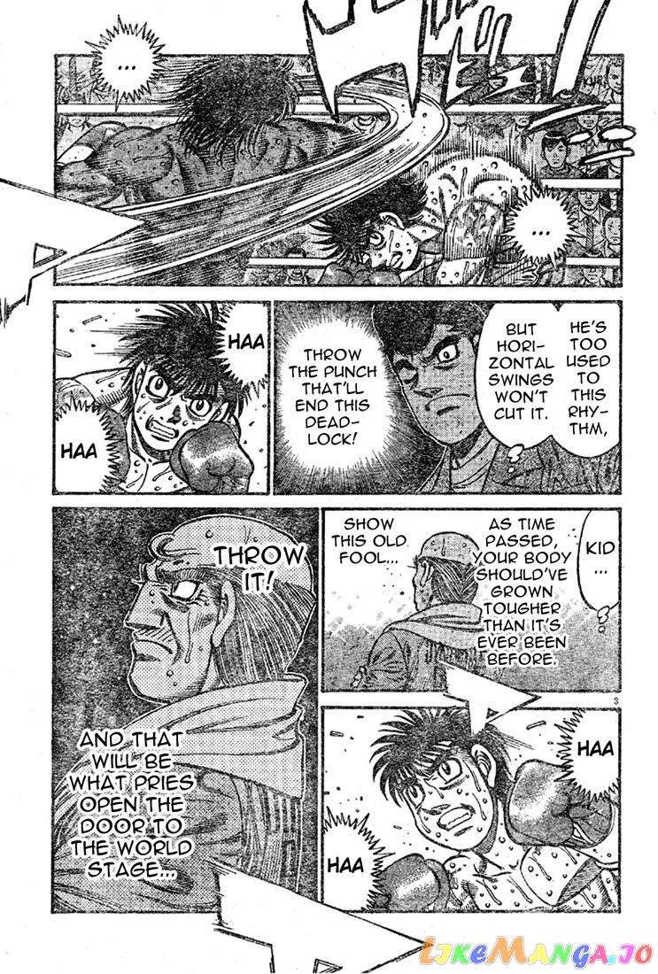 Hajime no Ippo Chapter 738 - page 3