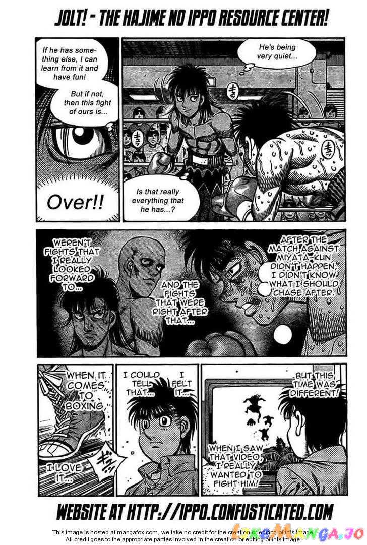Hajime no Ippo Chapter 883 - page 10