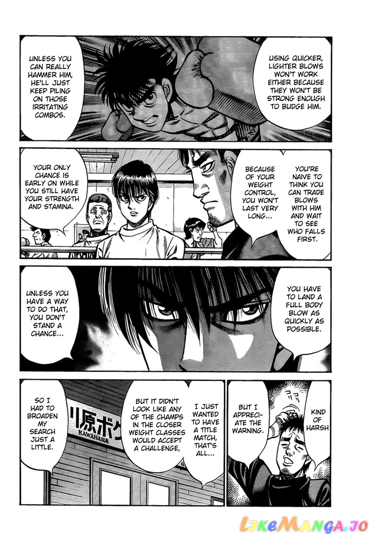 Hajime no Ippo Chapter 917 - page 12