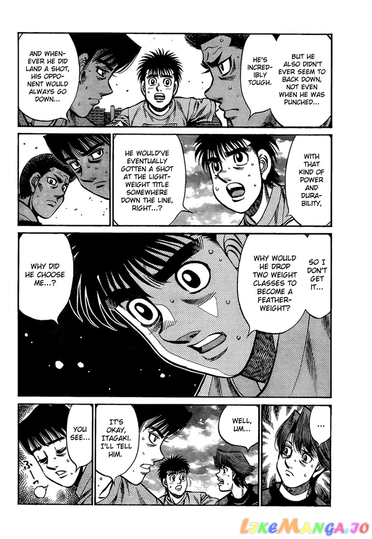 Hajime no Ippo Chapter 917 - page 4