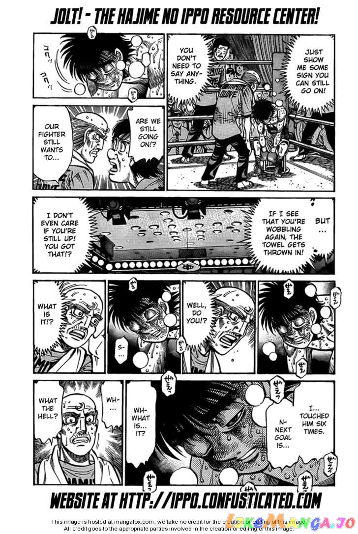 Hajime no Ippo Chapter 887 - page 13