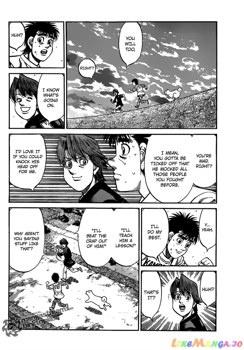 Hajime no Ippo Chapter 920 - page 3