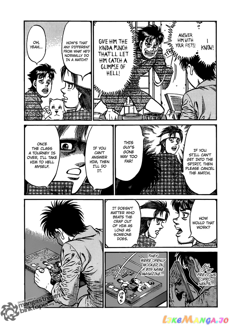 Hajime no Ippo Chapter 921 - page 14