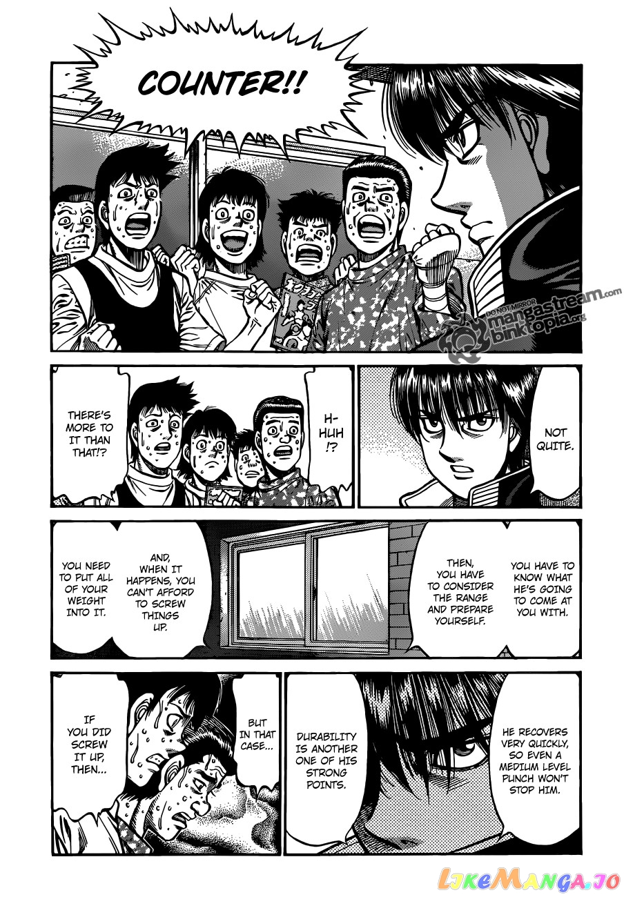 Hajime no Ippo Chapter 922 - page 10