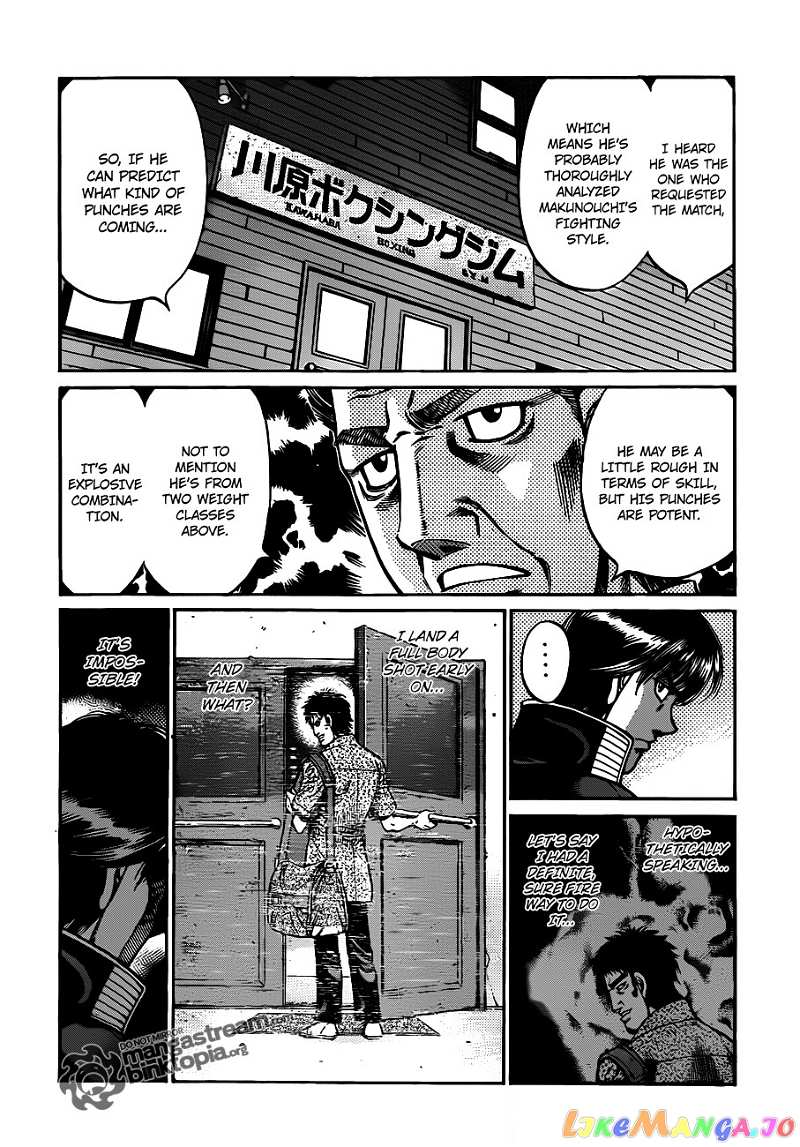 Hajime no Ippo Chapter 922 - page 13
