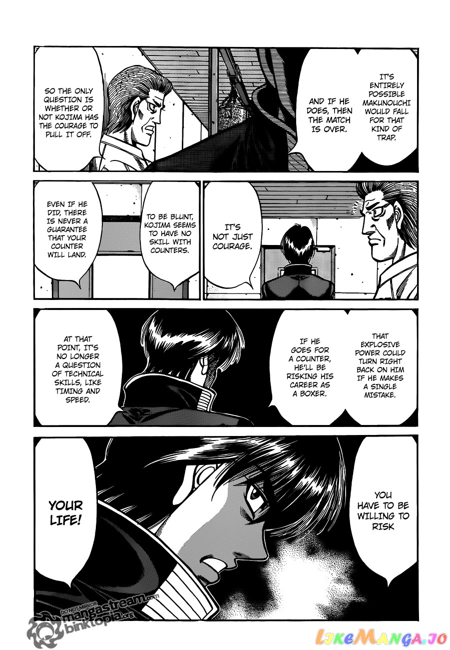 Hajime no Ippo Chapter 922 - page 14