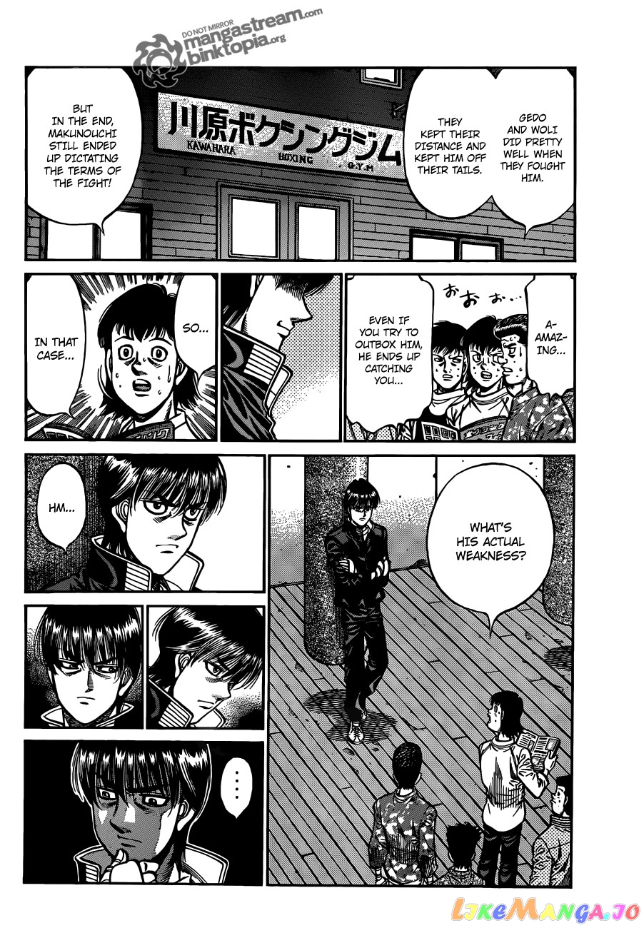 Hajime no Ippo Chapter 922 - page 5