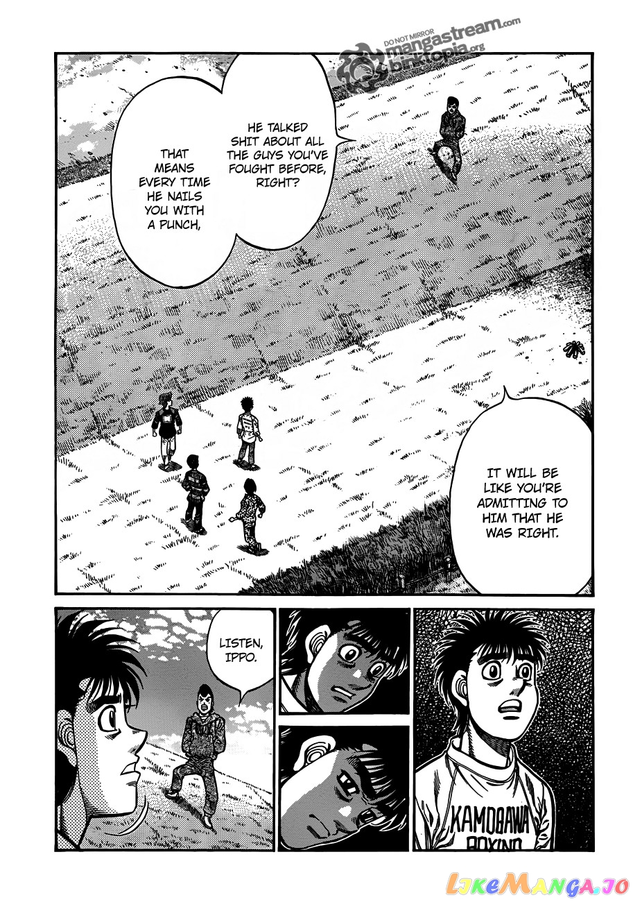 Hajime no Ippo Chapter 924 - page 14