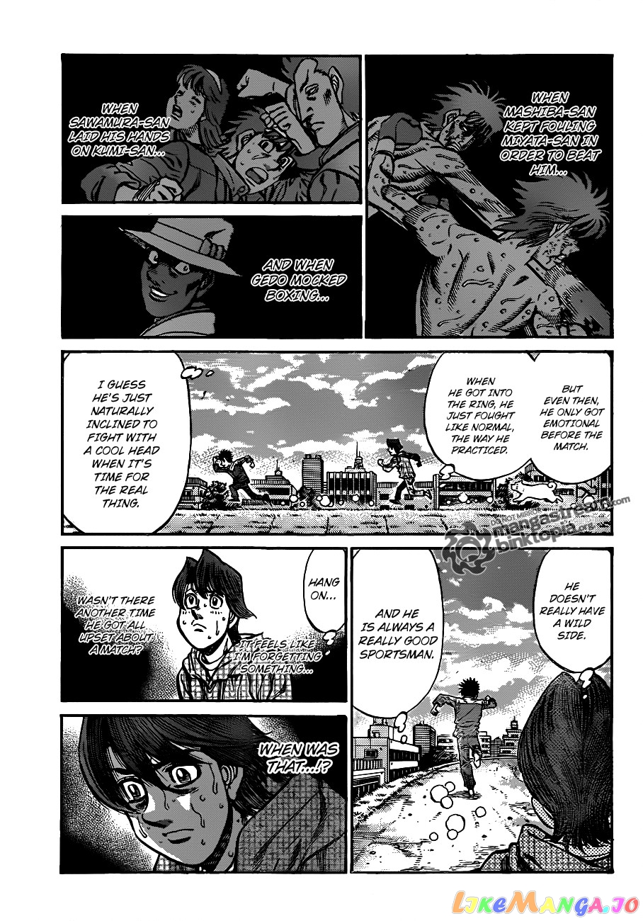 Hajime no Ippo Chapter 925 - page 11