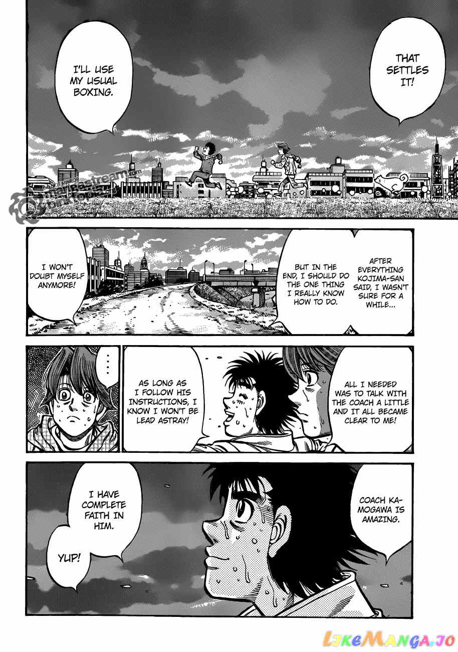 Hajime no Ippo Chapter 925 - page 8