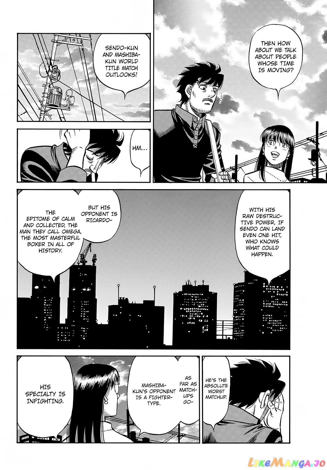 Hajime no Ippo Chapter 1417 - page 13