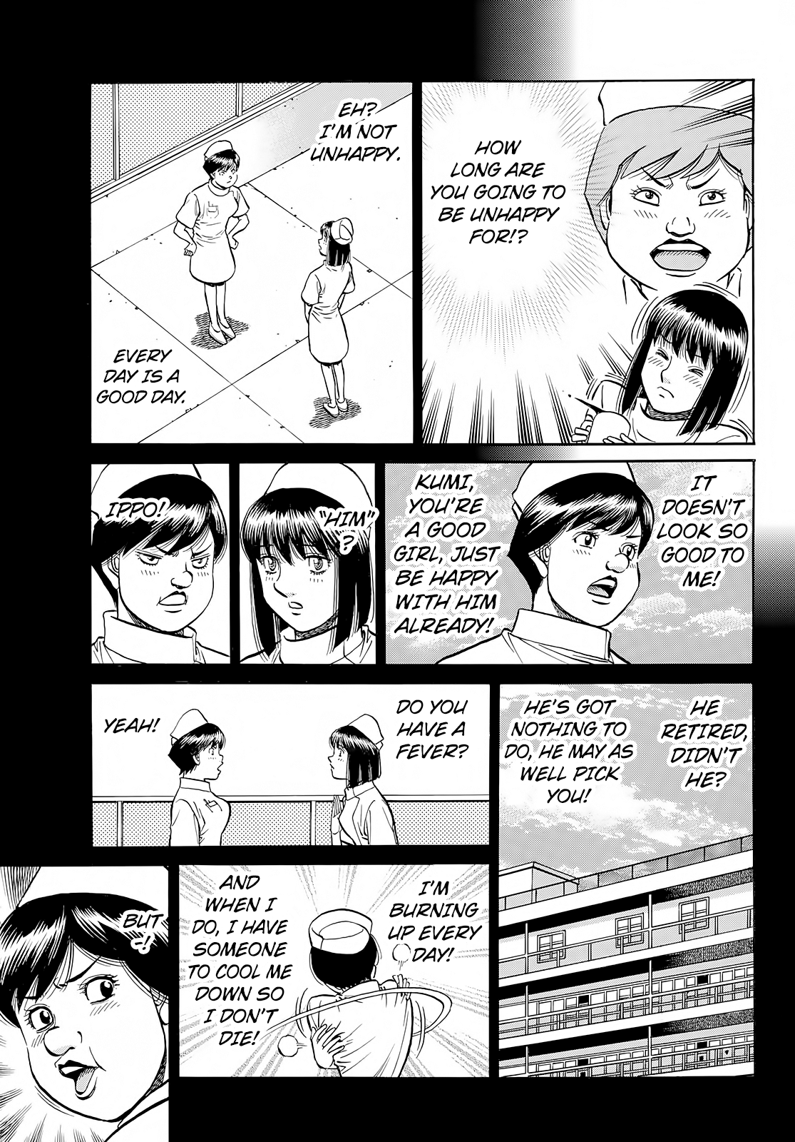 Hajime no Ippo Chapter 1419 - page 10