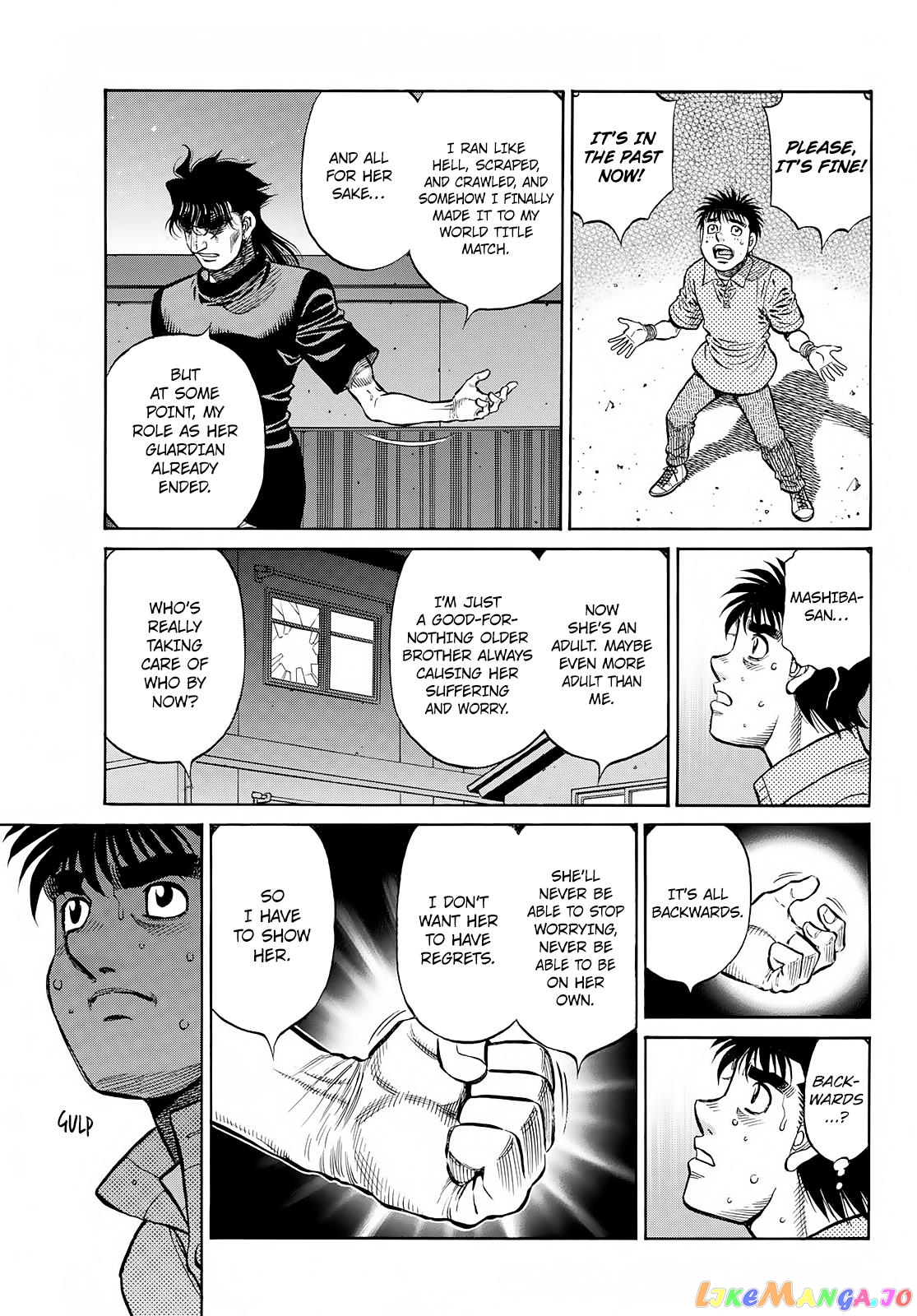 Hajime no Ippo Chapter 1422 - page 12